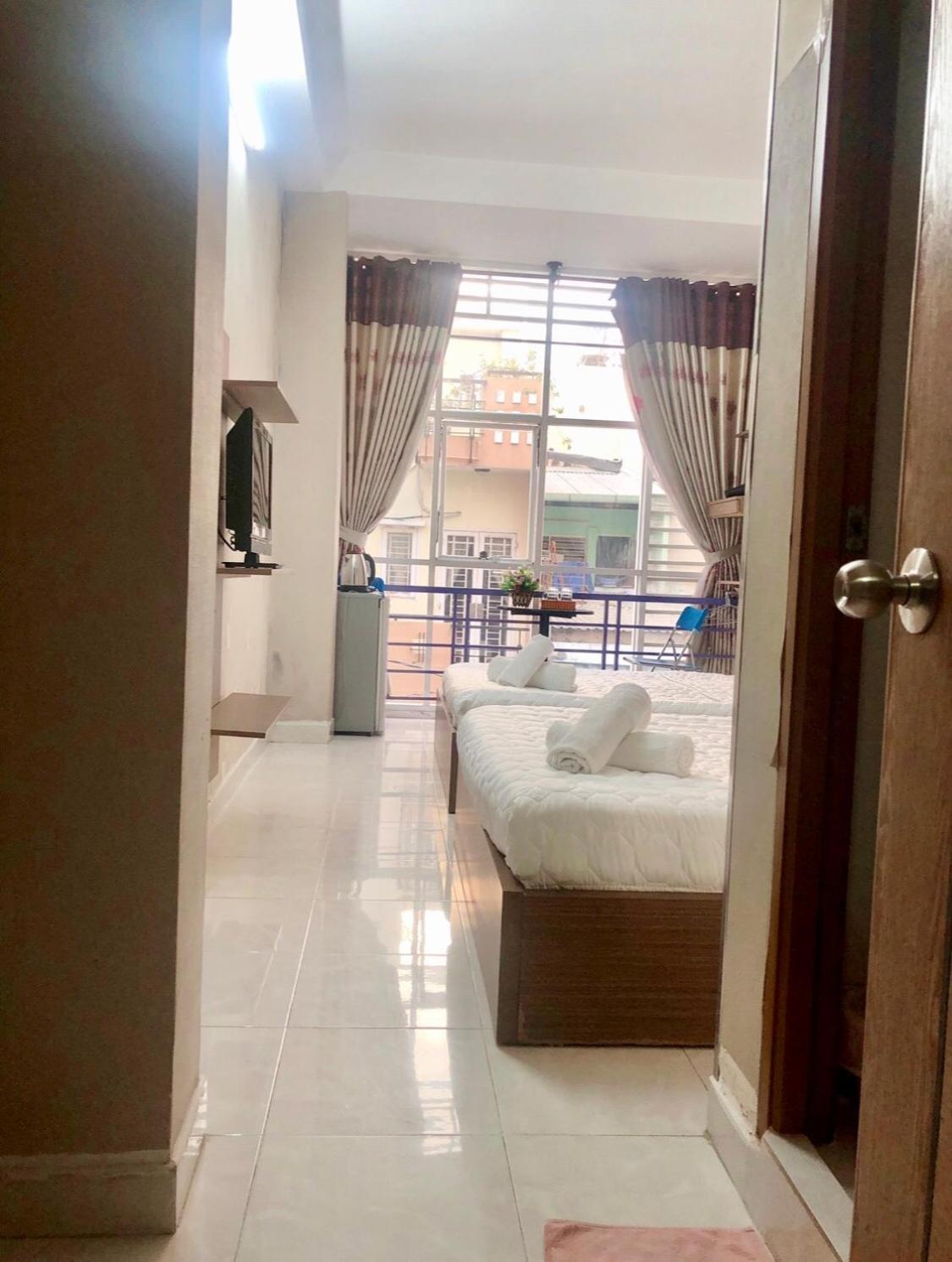 Thanhha Guesthouse At Bui Vien Walking Street Ho Chi Minh-staden Exteriör bild